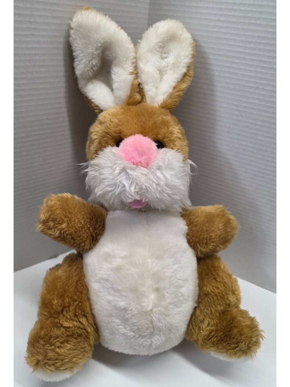 Vintage 1979 Dan Dee Bunny Rabbit Plush 17" Stuffed Animal Taiwan Easter